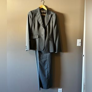 Beautiful Gray Tailored Pantsuit